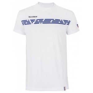 T-SHIRT TECNIFIBRE F2 BLANC