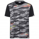 T-SHIRT HEAD VISION CAMO NOIR