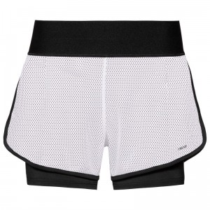 SHORT HEAD FEMME STANCE BLANC