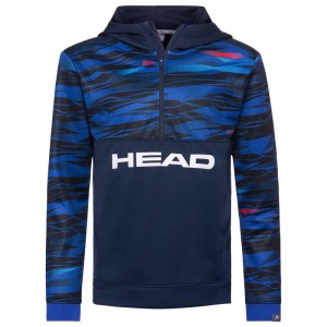 SWEAT HEAD GARCON SLIDER BLEU ROI