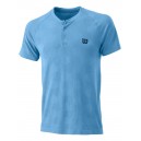 POLO WILSON POWER SEAMLESS HENLEY BLEU