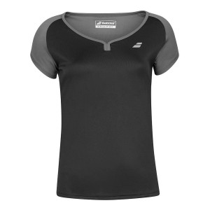 T-SHIRT BABOLAT FEMME PLAY NOIR