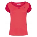 T-SHIRT BABOLAT FEMME PLAY ROUGE