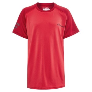 T-Shirt Garçon Babolat Play Rouge