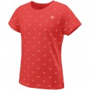 T-Shirt Fille Wilson Racket Tech Rouge