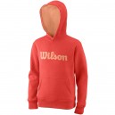 Sweat Junior Mixte Wilson Script Rouge