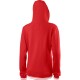 VESTE WILSON FEMME TEAM SCRIPT ROUGE