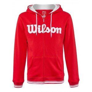 Veste Junior Mixte Wilson Script Rouge