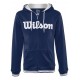 Veste Junior Mixte Wilson Script Marine