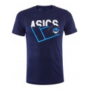 T-SHIRT HOMME ASICS PRACTICE MARINE