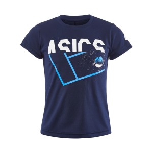 T-Shirt Garçon Asics Practice Marine