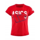 T-Shirt Garçon Asics Practice Rouge