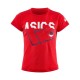 T-Shirt Garçon Asics Practice Rouge