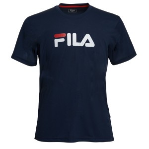 T-SHIRT HOMME FILA LOGO MARINE