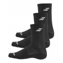 CHAUSSETTES BABOLAT X3 NOIR