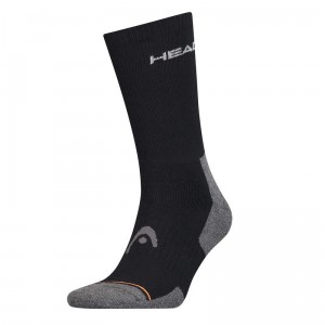 CHAUSSETTES HEAD X1 CREW ATHLETES NOIRES