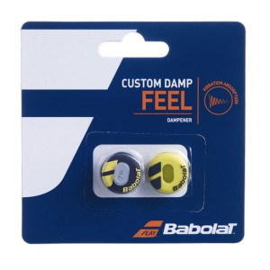 ANTIVIBRATEUR BABOLAT CUSTOM DAMP NOIR JAUNE 