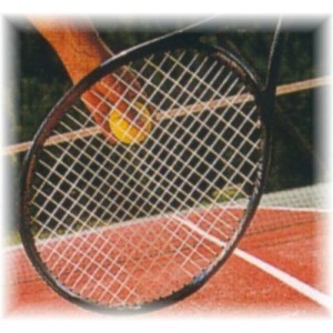 Pose cordage tennis