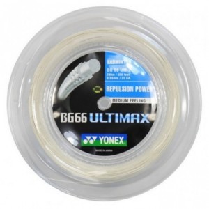 BOBINE YONEX BG-66 ULTIMAX BLANC