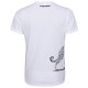 HEAD LEOPARD T-SHIRT W BLANC