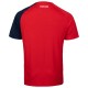 HEAD STRIKER T-SHIRT M ROUGE