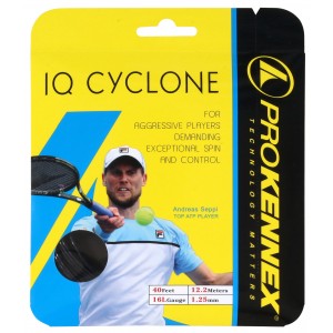 GARNITURE 12M PROKENNEX IQ CYCLONE NOIR